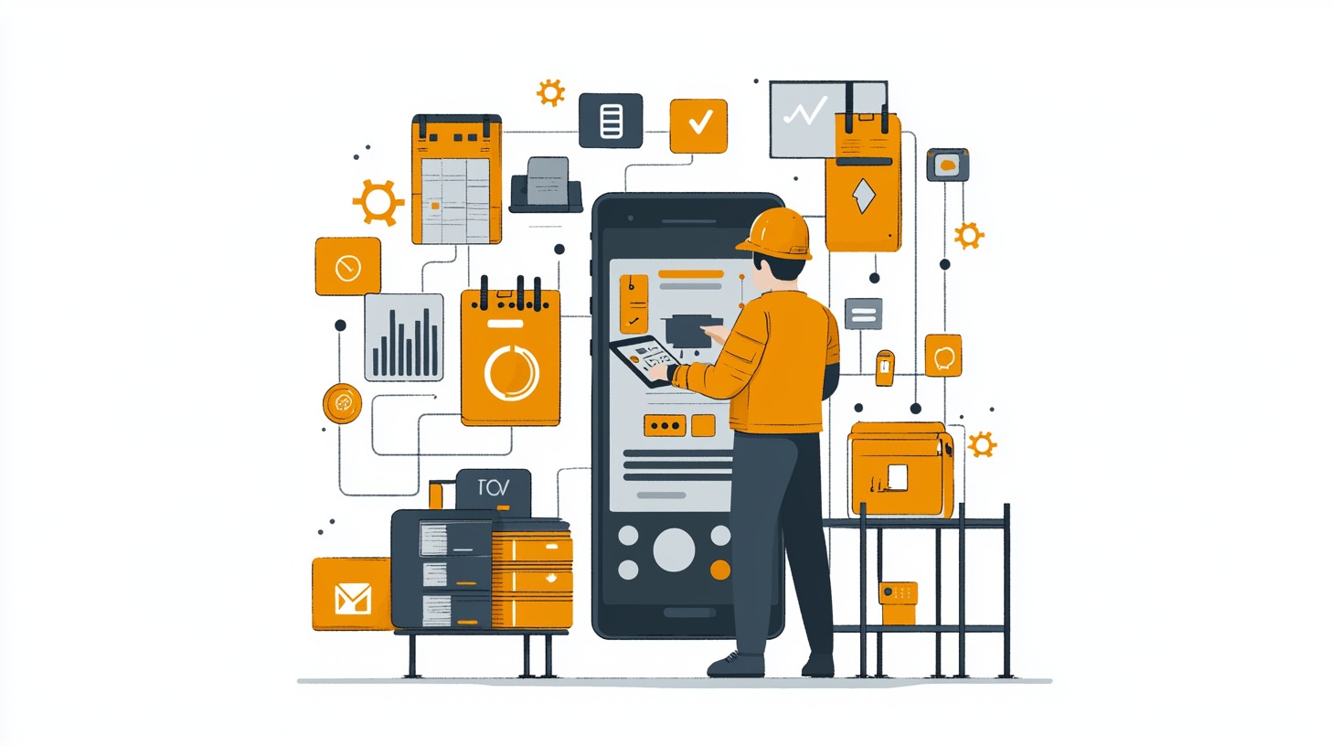 Developer debugging network issues in a mobile app