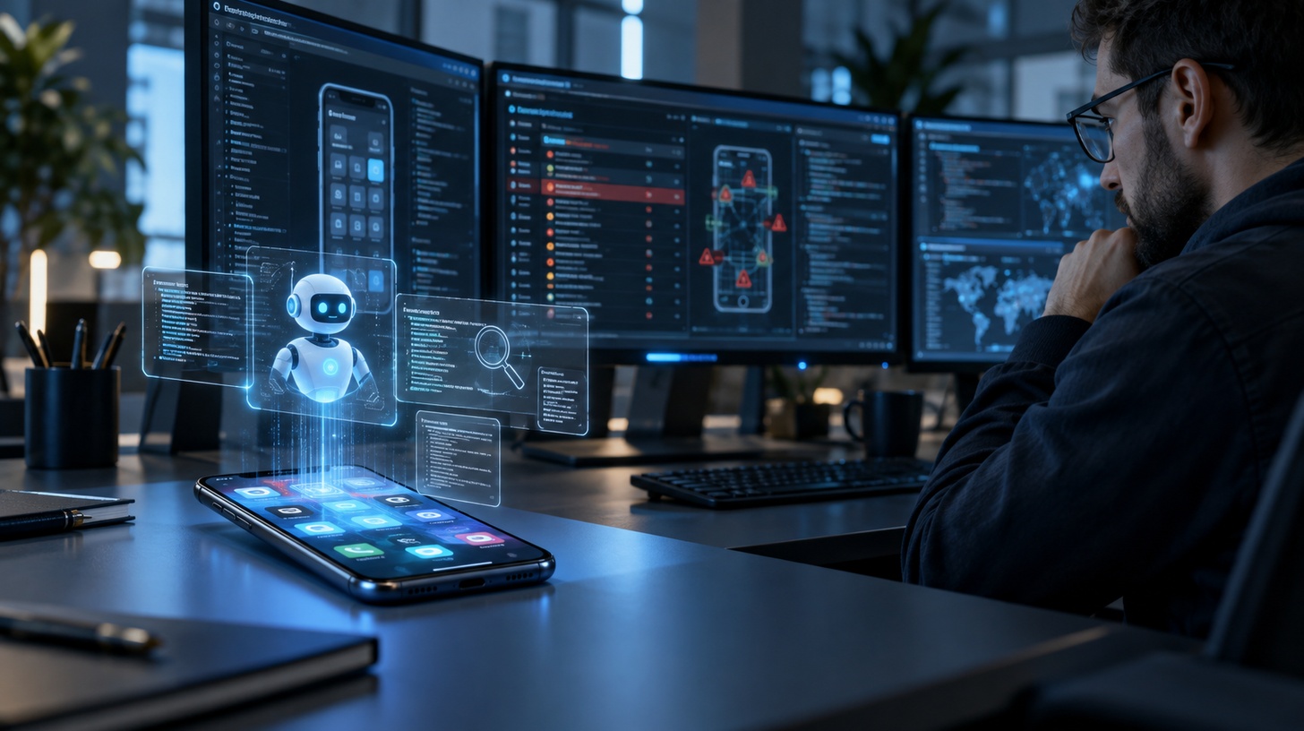 AI for mobile app security